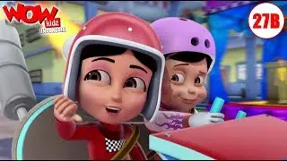 Kartun Anak | Vir: The Robot Boy Bahasa Indonesia | Balpan Go Kart | WowKidz Indonesia