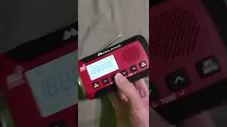 Lamp Testing All My Weather Radios