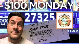 WINNING SESSIONS at Seattle Casinos !! &bull; $100 Monday &bull; Suquamish Clearwater &bull; Eureka Treasure Train
