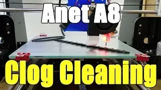 Anet A8 Disgusting Sink Clog, Failed Leveling, Jammed Filament and Practical 3D Printing