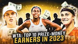 WTA: Top 10 Prize-Money Earners In 2023