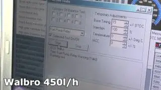 WALBRO 255l/h VS WALBRO 450l/h sound