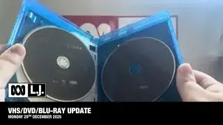 VHS/DVD/Blu-Ray Update - Monday 29th December 2025