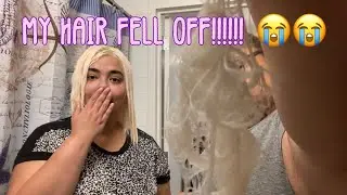 I Fried My Hair Off ( BLEACH FAIL ) PT 1