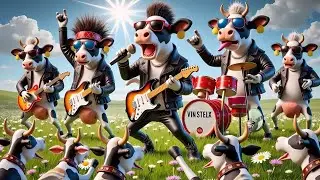 Funny DJ Cow Dance Compilation &ndash; Best of 2025!Cow Dance Beat &ndash;Cutest Farm Rave Ever  DJ Cow in djগরু