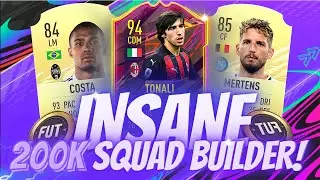 OVERPOWERED 200K TEAM FIFA 21 w/ OTW TONALI! | 200K SQUAD BUILDER FIFA 21