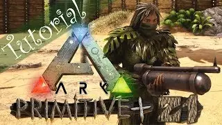 Tutorial ARK: PRIMITIVE+ [021] - Ghillie, Harpunenschleuder & Feldflaschen-Bug  [Deutsch | German]