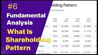 Shareholding pattern । Fundamental analysis for beginners । Money Guide  @MoneyGuide-i