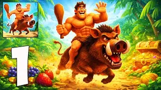 Stone Age Survival Tribal Game &ndash; Gameplay Walkthrough &ndash; Prehistoric Tribe Survival (iOS, Android)
