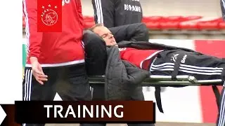 Zware blessure De Boer tijdens training