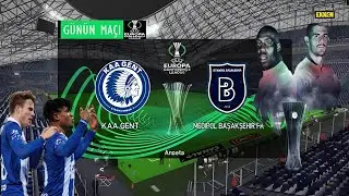 PES 2013 (22/23 yaması) GENT-  İSTANBUL BAŞAKŞEHİR UEFA KONFERANS LİGİ SON 16