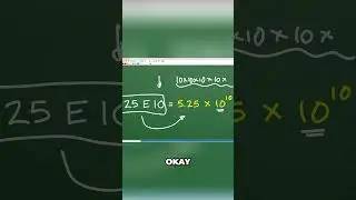 Calculator E Meaning  Master Scientific Notation Instantly! #math #maths #algebra #calculator