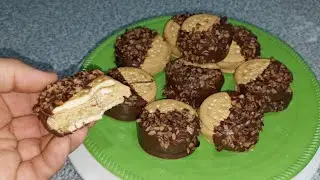 💵💵Galleta rellenas de cacahuate ponte a vender las porque a todos les gustan mesa de postres💵💵