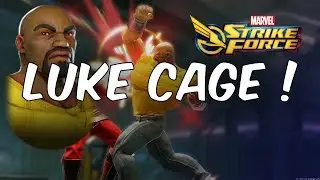 7 Star Luke Cage Rank Up & Gear Upgrade - Marvel Strike Force