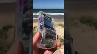 See Through Gameboy Color! 😳#gameboy #nintendo #gameboycolor #shorts #gba #gbc #retro #retrogamer