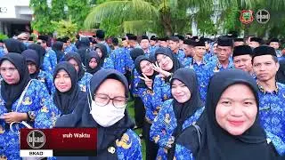 Diguyur Hujan, Pemkab Gorontalo Resmi Lantik 3.013 PPPK Paruh Waktu.
