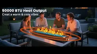 GRISUN Portable Tabletop Fire Pit