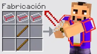 Minecraft, PERO Puedes CRAFTEAR Cualquier COSA de XRAY!