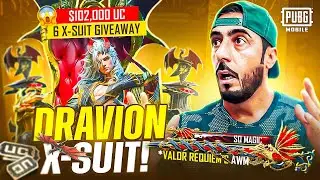 LIVE 💥 Biggest Giveaway 6x Dravion X-Suits by SQ Magic! 🐲 PUBG Mobile Crate Opening