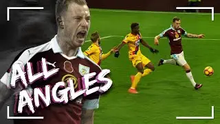 BARNES LAST MINUTE WINNER | ALL ANGLES | Burnley v Crystal Palace