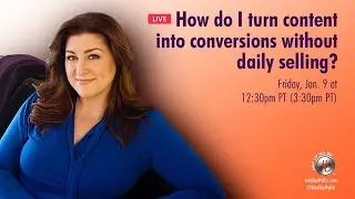 How Do I Turn Content Into Conversions without Daily Selling?