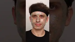 Oddly Satisfying Glitter Peel-Off Mask