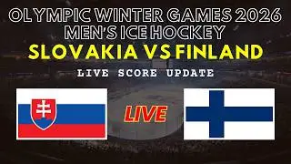 Slovakia vs Finland Live Scores | Olympic Winter Games 2026 Men&rsquo;s Ice Hockey