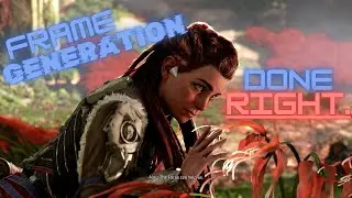 Horizon Forbidden West does Frame Generation RIGHT!