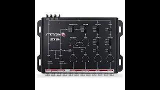 Crossover Automotivo Stetsom 4 Vias STX-84 Digital 12v Bass Boost Level Phase Subsonic Filter