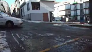 Estado de la ciudad de Béjar tras el temporal