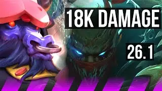ALISTAR & Samira vs PYKE & Cassiopeia (SUP) | 18K damage, Electrocute | NA Master | 26.1