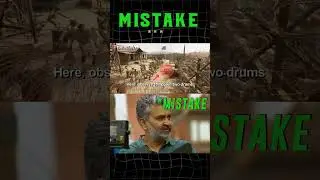 RRR Movie Mistake By SS.Rajamouli | Ram Charan | Jr.NTR | Cinema Mistakes | #shorts #trending