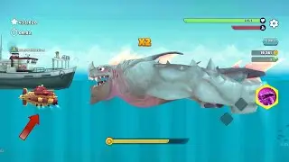 Hungry Shark Evolution - Giant Monster Enemy BEHEMOTH New Update - All 30 Sharks Unlocked