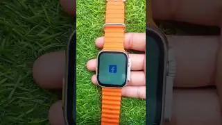 T800 ultra me Facebook kaise chalaye👍| How to use Facebook in T800 ultra smartwatch #shorts #viral