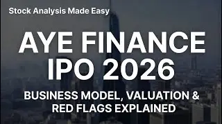 Aye Finance IPO 2026 | Valuation, Business Model & Red Flags Explained  #AyeFinanceIPO #IPOAnalysis