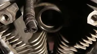 Harley Davidson Sportster float needle valve removal (sticky float repair)