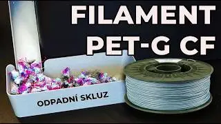Luxusn&iacute; upgrade pro Bambu Lab: Poop Chute z PET-G CF (Carbon) 🖤 Matn&yacute; & Pevn&yacute;