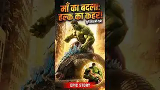 Godzilla ने Hulk की माँ को अगवा किया! 😱 फिर Hulk ने मचाई तबाही! | Epic Fight Scene