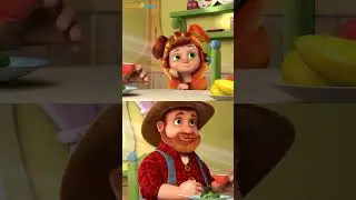 😊 The Farmer in the Dell | Nursery Rhymes | Apples and Bananas Part 2 | Baby Songs by Dave and Ava 😊