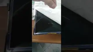 Removing antiglare coating from monitor
