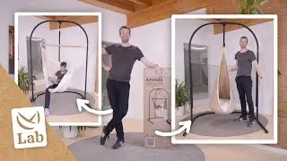 Aufbau des Arcada-Gestells für Hängesessel und Hängehöhlen | LA SIESTA Lab