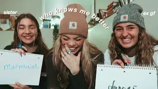 sister vs ex girlfriend - who knows me better (LGBTQ+)