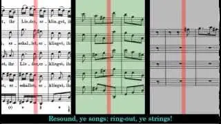 BWV 172 - Erschallet, ihr Lieder, erklinget, ihr Saiten! (Scrolling)