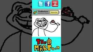 TROLLFACE 2012 CINNAMON CHALLENGE #flipnote #flipnotestudio