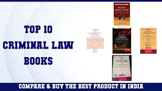 Top 10 Criminal Law Books to buy in India 2021 | Price & Review