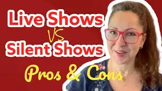 Poshmark Shows| Silent shows vs. live shows| Pros and Cons| #poshmarkreseller#live#silent