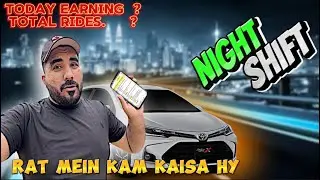 Today Earning | aj night shift lgAi | indrive Karachi | tips&trick | trips detail