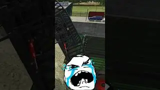 AY MIGUEL!! AY MIGUEL!! - FORK STUCK IN TRAILER 😱😱 | Farming Simulator 25 #shorts #farmingsimulator