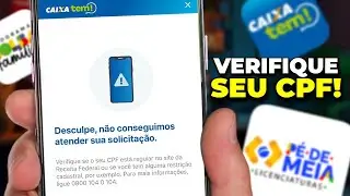 CPF IRREGULAR no CAIXA TEM? N&Atilde;O PERCA seu Benef&iacute;cio!