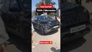 Tata Harrier Proves Its 5-Star Build Quality Against Mercedes in Real Crash! #tataharrier #mercedes